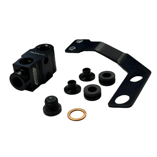 3-Wege-Verteiler / Anschlussblock Vorderradbremse WorldSSP Feel Racing Ducati Panigale V2 955 (20-24) FR.05.KIT - Image 2