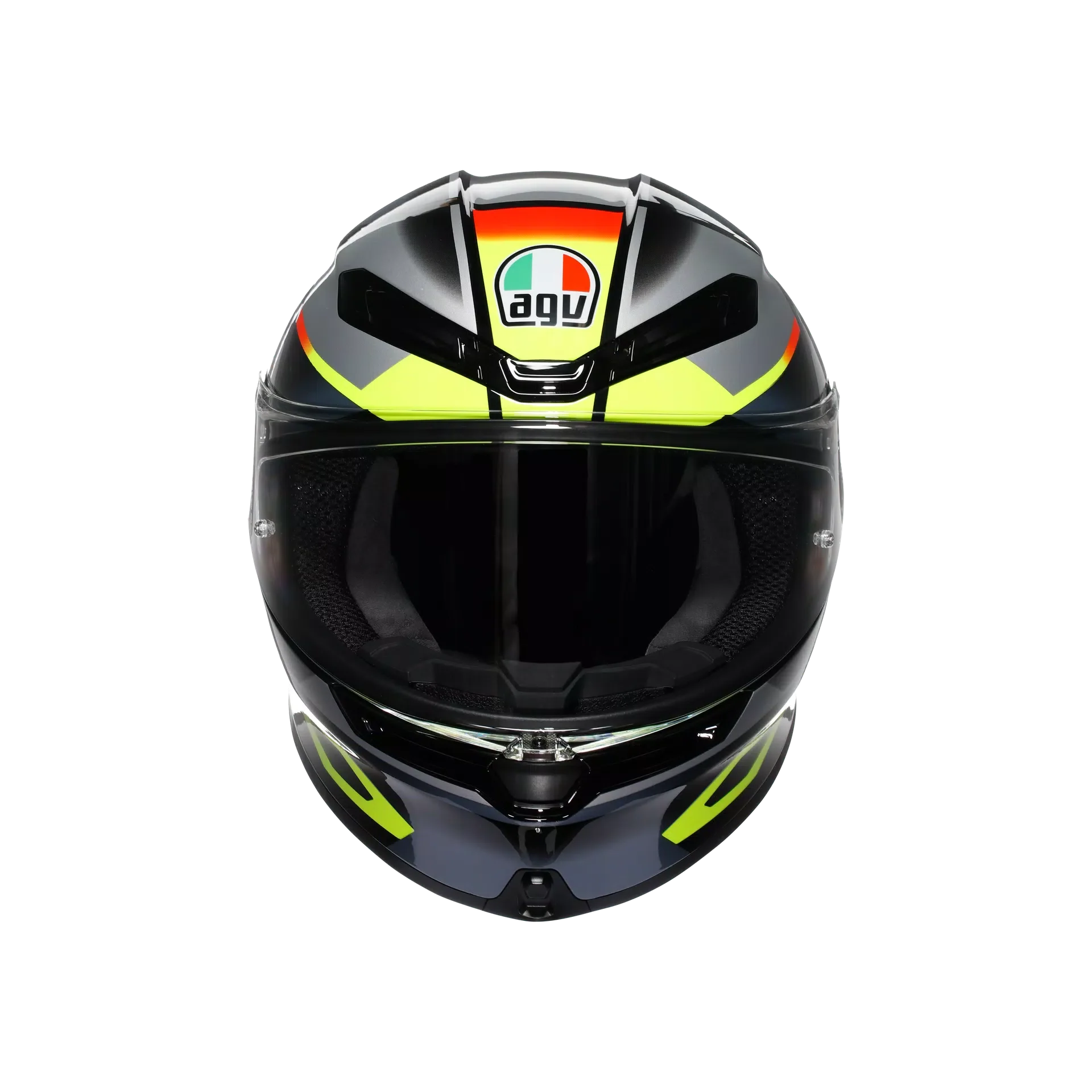 AGV K6 S Helm Erazer Schwarz/Rot/Gelb Fluo | 2118395001026 - Image 3