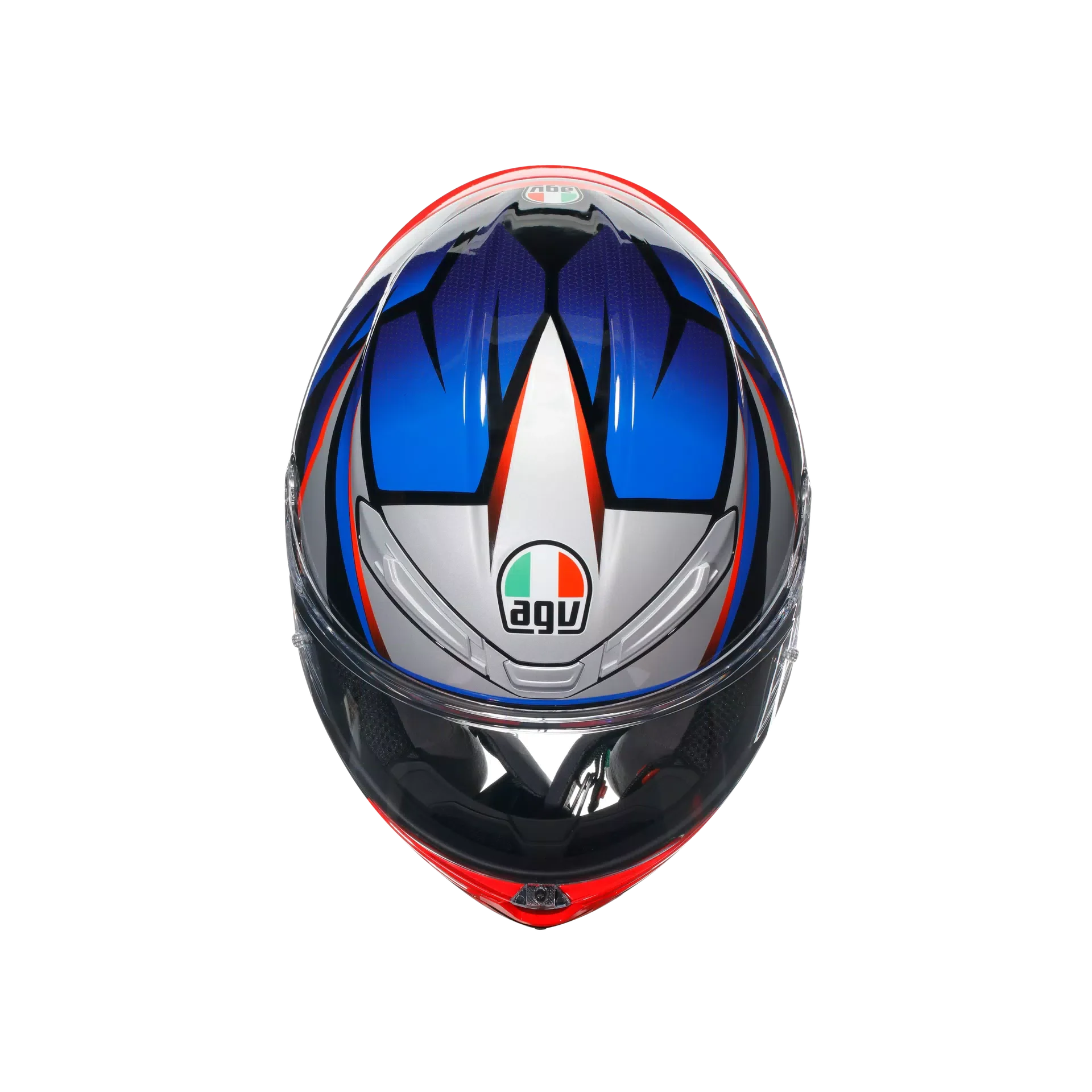 AGV K6 S Helm Slashcut Schwarz/Blau/Rot | 2118395001015 - Image 2