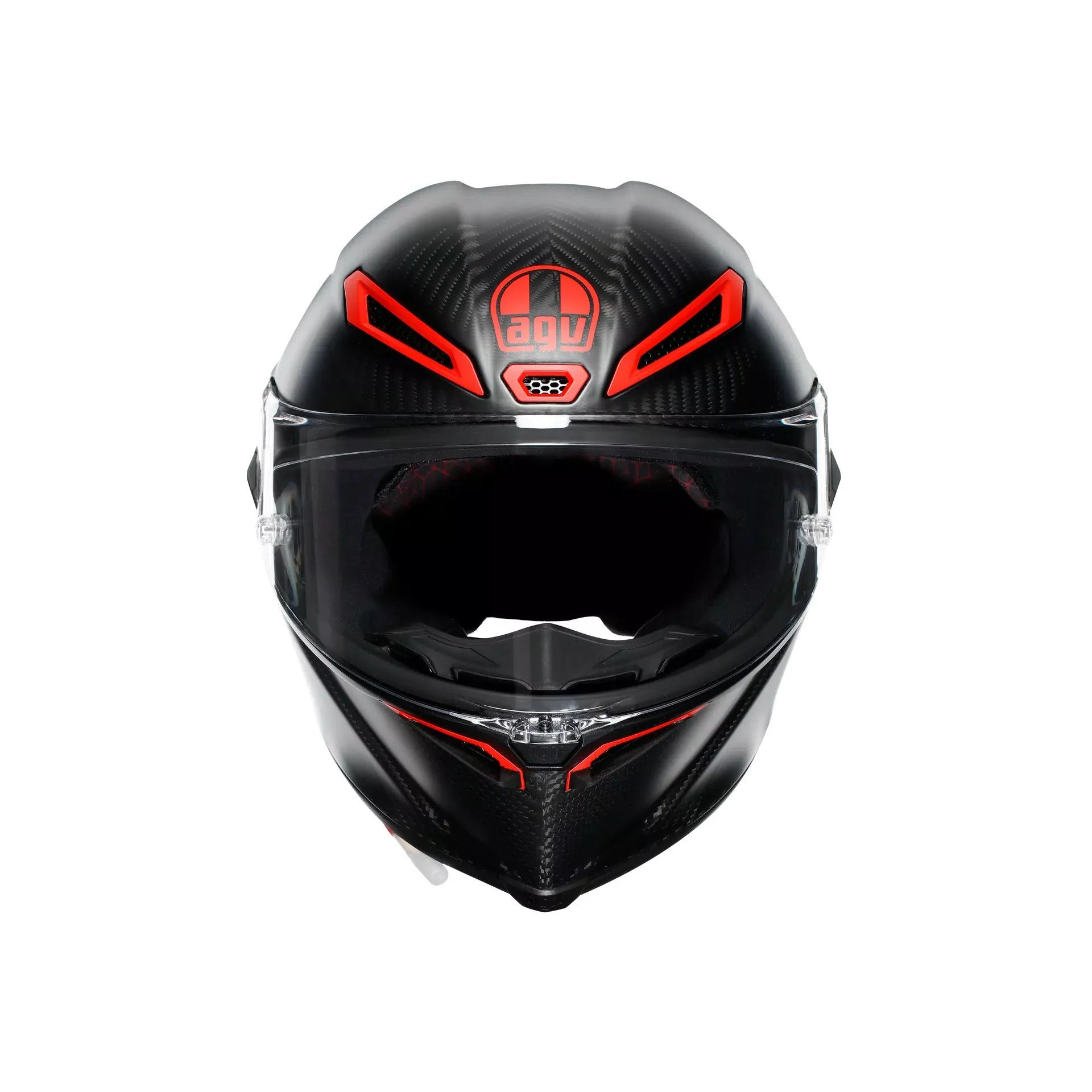AGV Pista GP RR Helm Intrepido Carbon Matt Schwarz/Rot 2118356002019 - Image 5