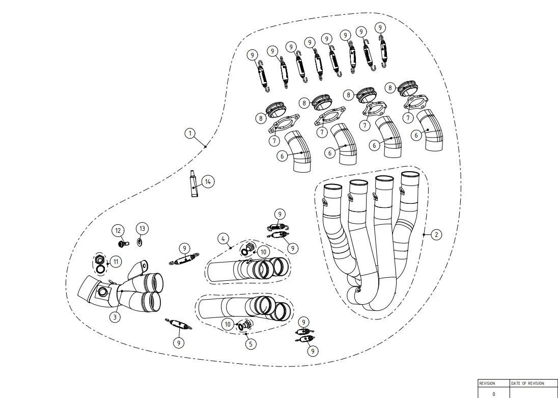 Akrapovic Krümmer (Titan) Honda CBR 1000 RR-R SC82 (20-23) E-H10E2 - Image 2