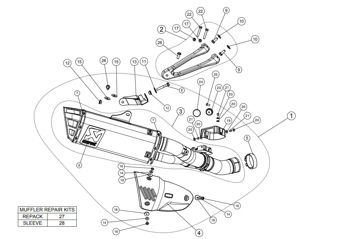 Akrapovic Slip-On Line Honda CBR1000RR SC77 (17-19) S-H10SO17-HAPXLT/1 - Image 7