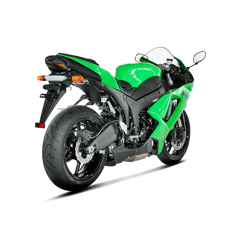 Akrapovic Slip-On Line (Titanium) Kawasaki ZX-6R (07-08) S-K6SO5-HACT - Image 5