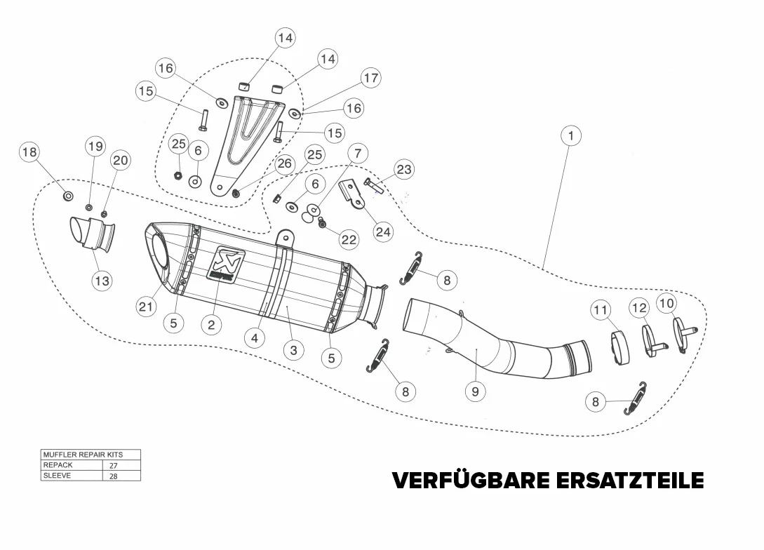 Akrapovic Slip-On Line (Carbon) Aprilia RSV4/1100 Factory/RF/RR (17-20) S-A10SO9-RC - Image 8