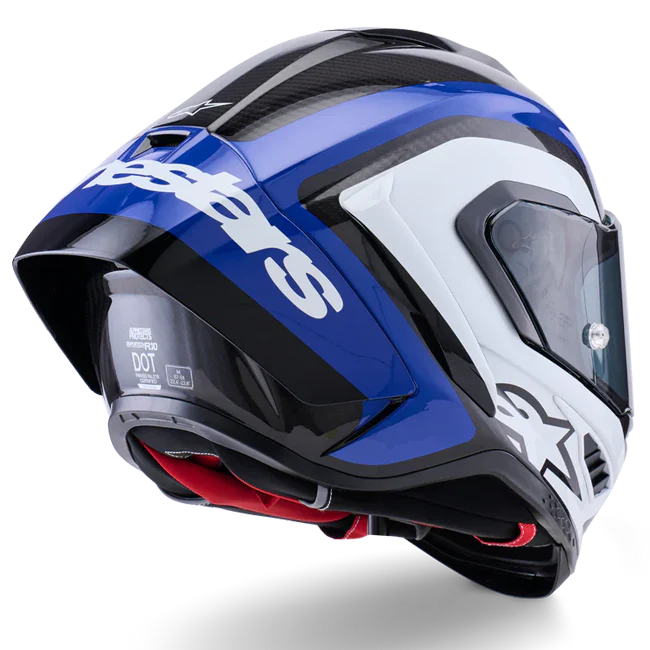 Alpinestars Supertech R10 Helm Arius Blau Glanz 8203926-1647 - Image 4