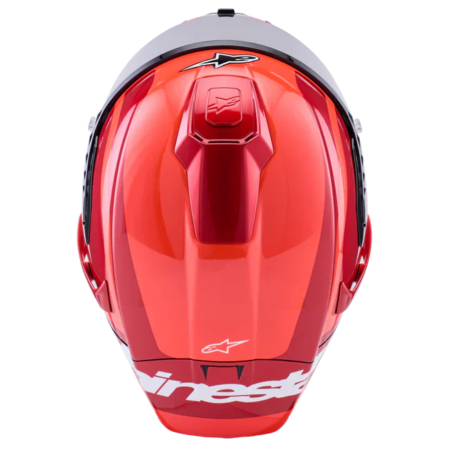 Alpinestars Supertech R10 Helm Arius Doppelrot glänzend 8203926-1683 - Image 6
