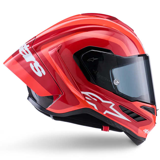 Alpinestars Supertech R10 Helm Arius Doppelrot glänzend 8203926-1683 - Image 7