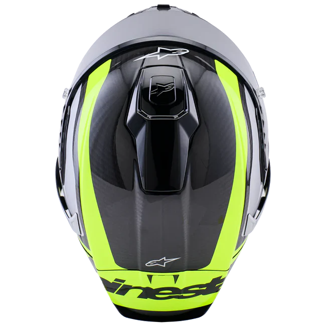 Alpinestars Supertech R10 Helm Arius Gelb Fluo Glanz 8203926-1699 - Image 7