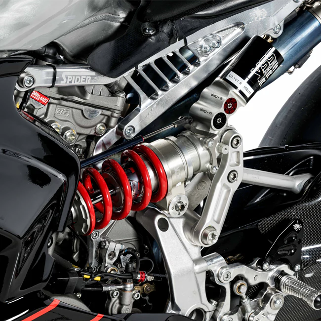 Aluminium Heckrahmen WorldSSP Spider Racing Ducati Panigale V2 955 (20-24) - Image 3