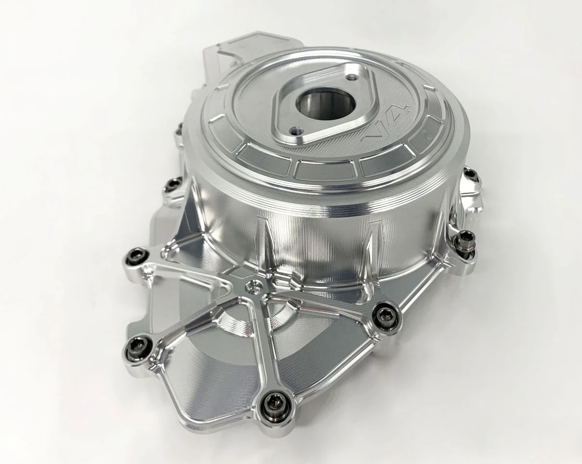 Aluminium-Motorgehäuse links mit Titanschrauben Motocorse Ducati Panigale V4/S/R (18-24) - Image 5