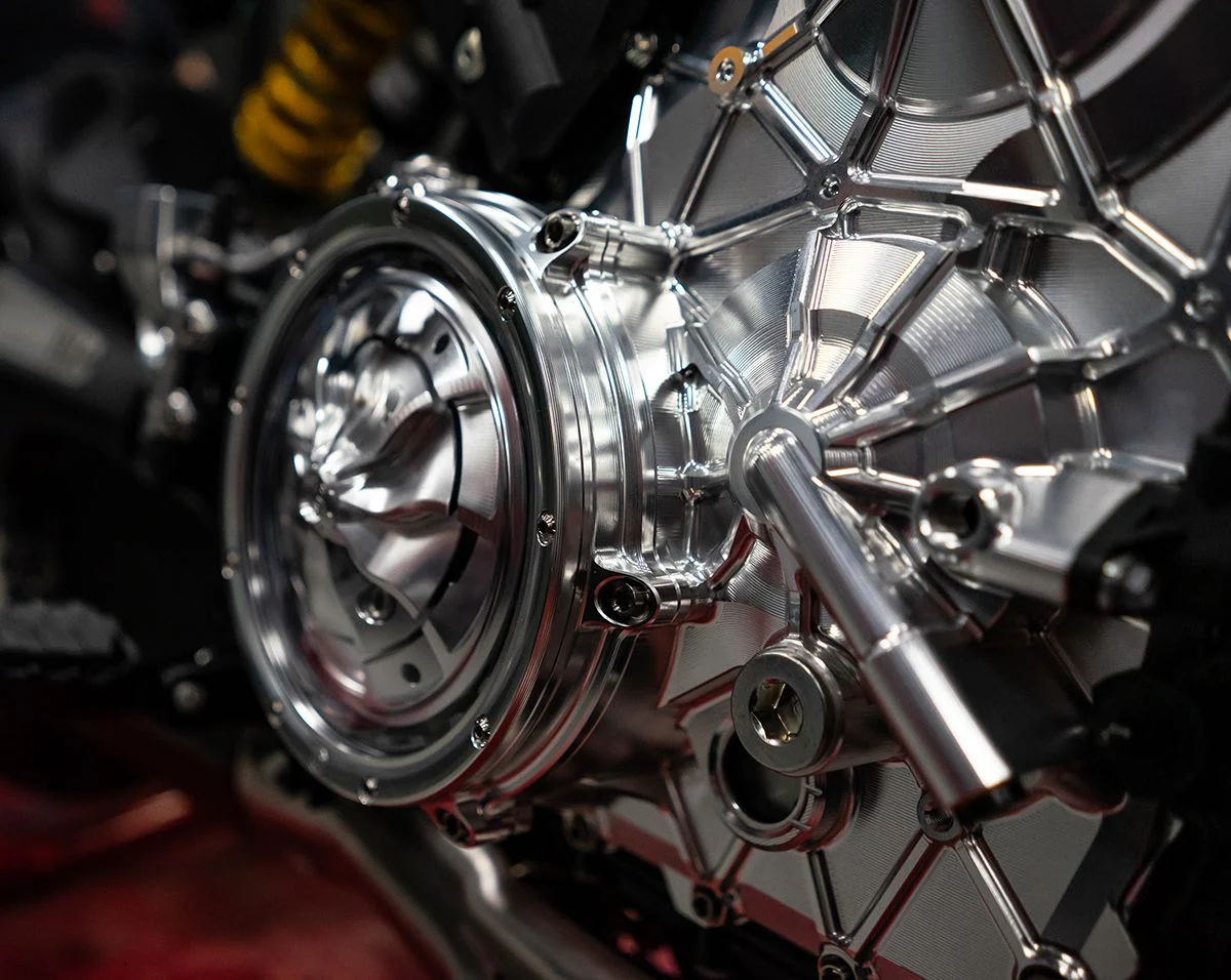 Aluminium-Motorgehäuse rechts mit Titanschrauben Motocorse Ducati Panigale V4/S/R (18-24) - Image 12