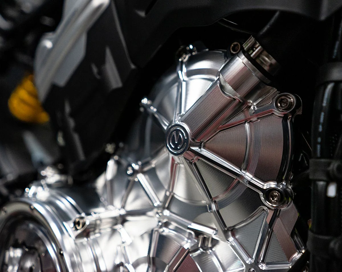 Aluminium-Motorgehäuse rechts mit Titanschrauben Motocorse Ducati Panigale V4/S/R (18-24) - Image 13