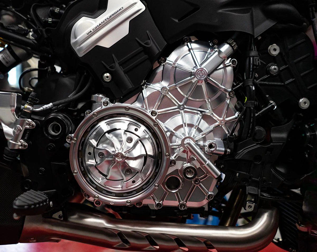 Aluminium-Motorgehäuse rechts mit Titanschrauben Motocorse Ducati Panigale V4/S/R (18-24) - Image 3