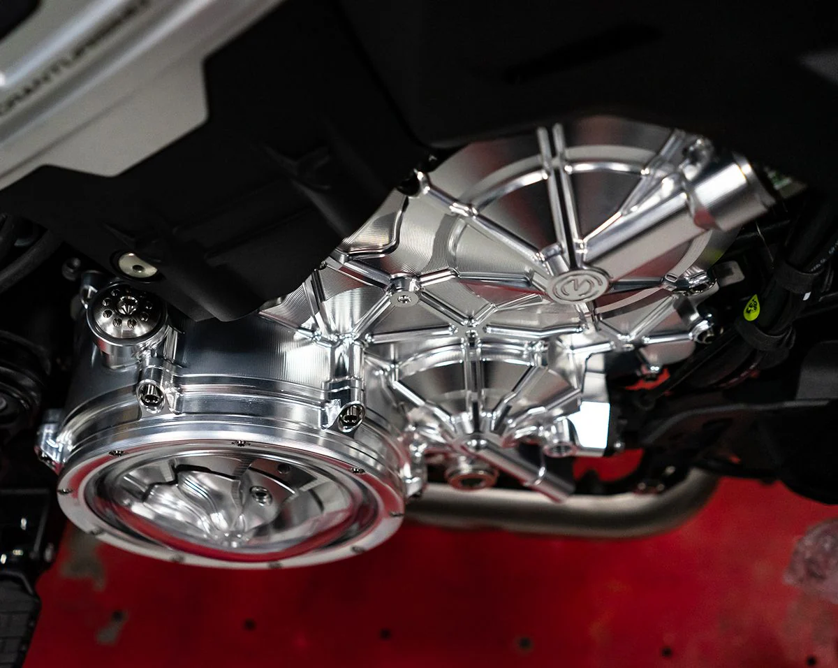 Aluminium-Motorgehäuse rechts mit Titanschrauben Motocorse Ducati Panigale V4/S/R (18-24) - Image 9
