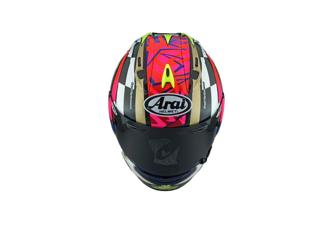 Arai RX-7V Evo Helm Kevin Schwantz 30 Replica 137-0315 - Image 2