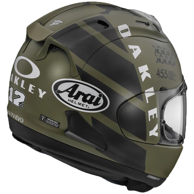 Arai RX-7V Evo Helm Maverick Viñales Oakley Replica 2024 137-0342 - Image 2