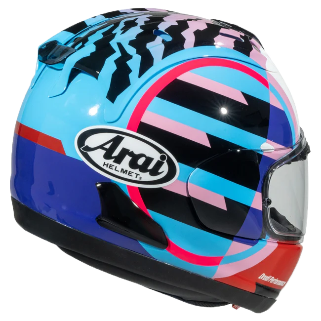 Arai RX-7V Evo Helm Spectre Cyan 137-0149 - Image 2
