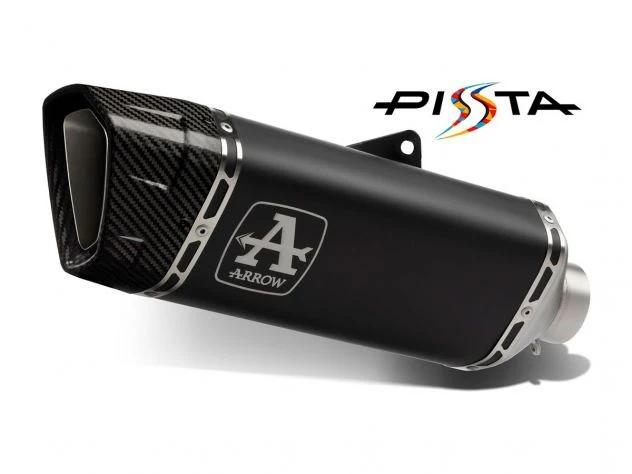 Arrow Slip-On Kit Pista Edelstahl Dark Aprilia RSV4 1100 Factory (21-26) 71004PTN - Image 4