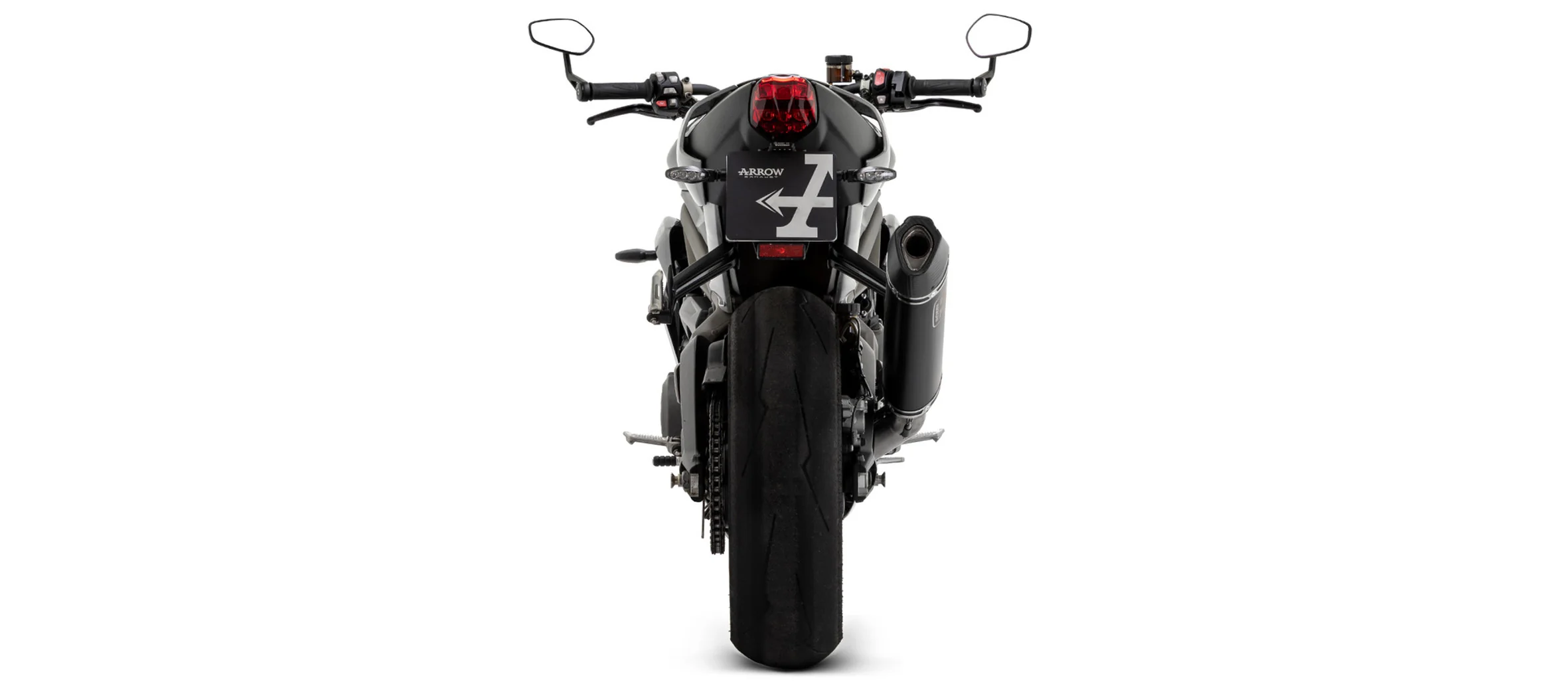Arrow Slip-On Veloce Aluminium Triumph Street Triple 765 (20-22) 71502VAN - Image 3