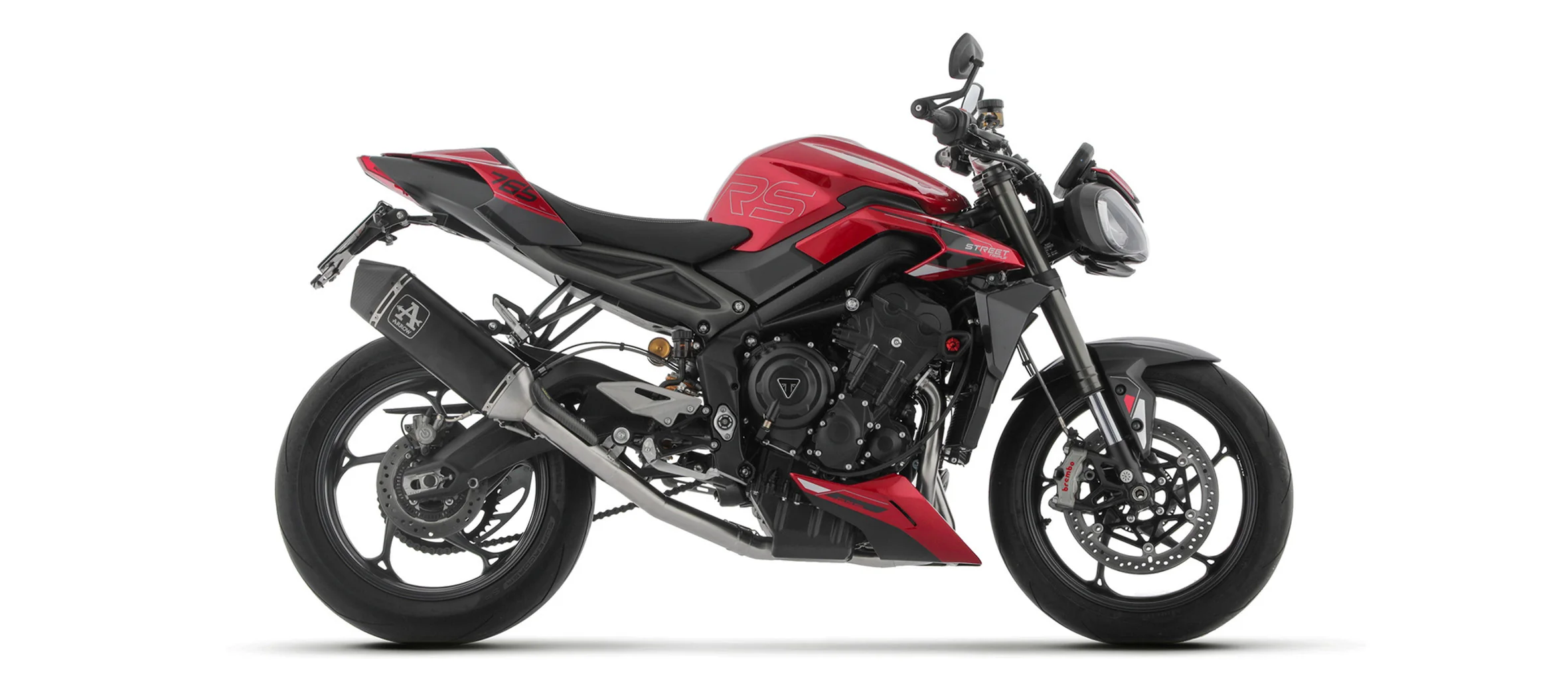 Arrow Komplettanlage Veloce Edelstahl Triumph Street Triple 765 RS (23-26) 71505VAN - Image 2