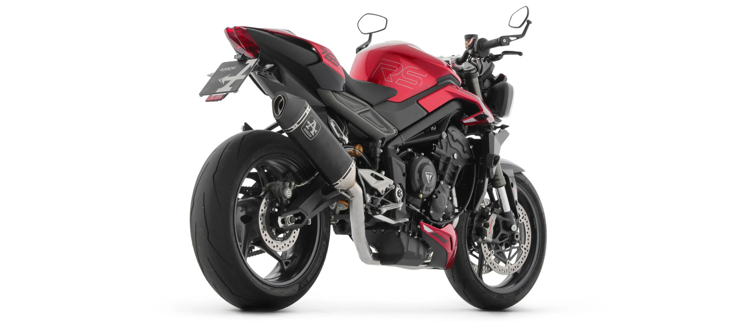 Arrow Komplettanlage Veloce Edelstahl Triumph Street Triple 765 RS (23-26) 71505VAN - Image 3