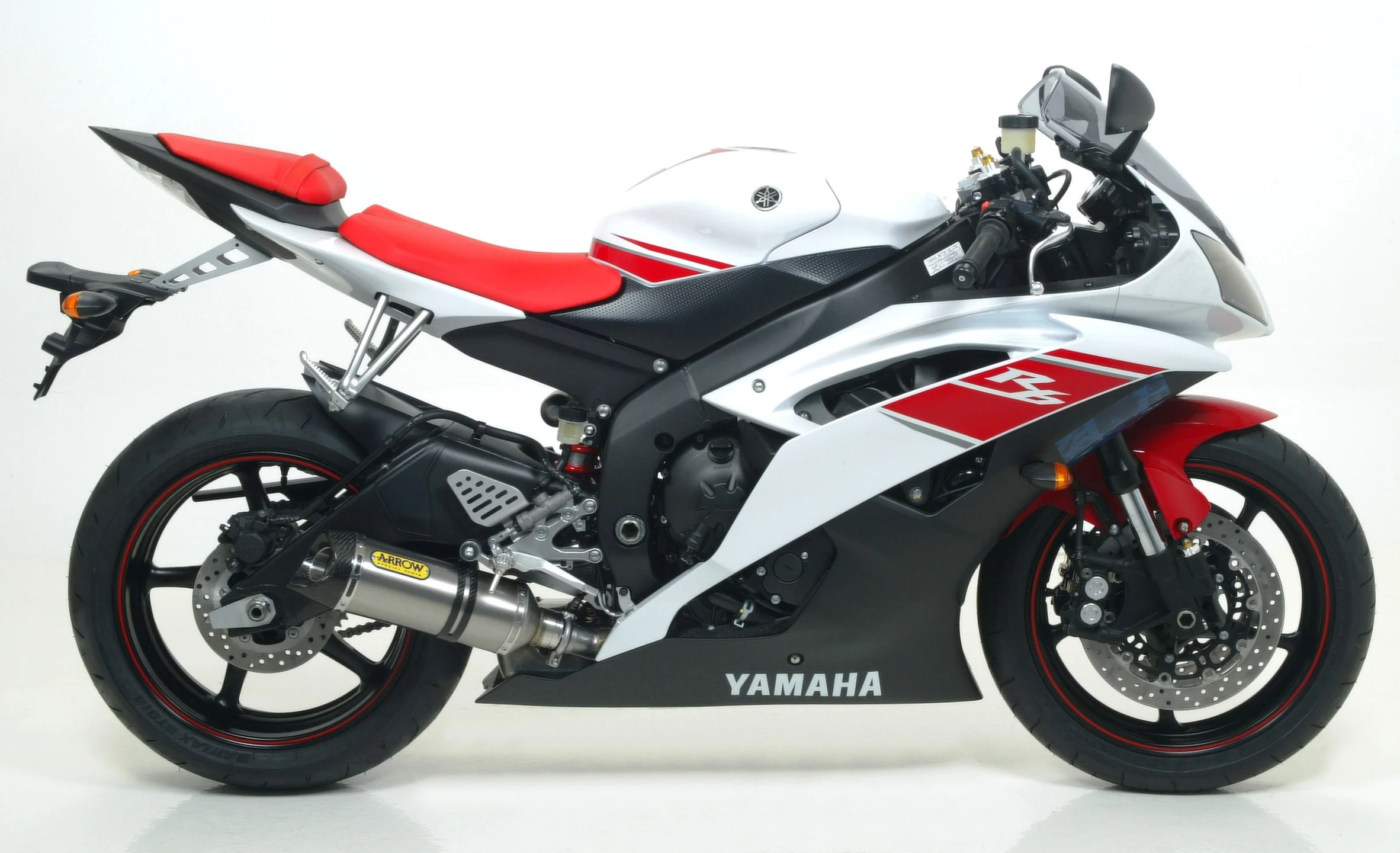 Arrow Slip-On Thunder Titanium Yamaha YZF-R6 RJ15 (08-16) 71699PK - Image 2