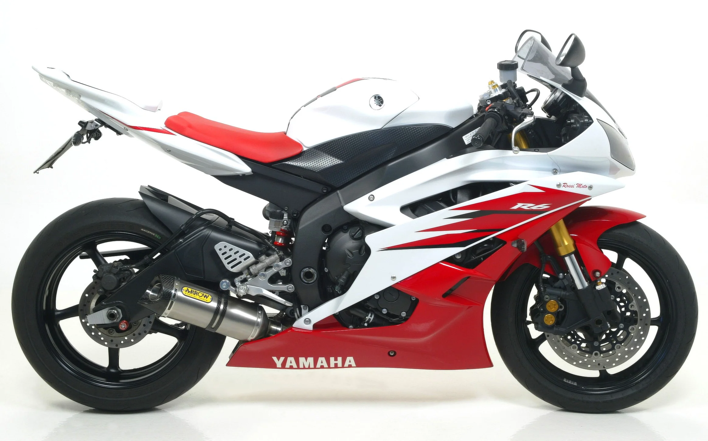 Arrow Slip-On Thunder Titanium Yamaha YZF-R6 RJ11 (06-07) 71701PK - Image 2