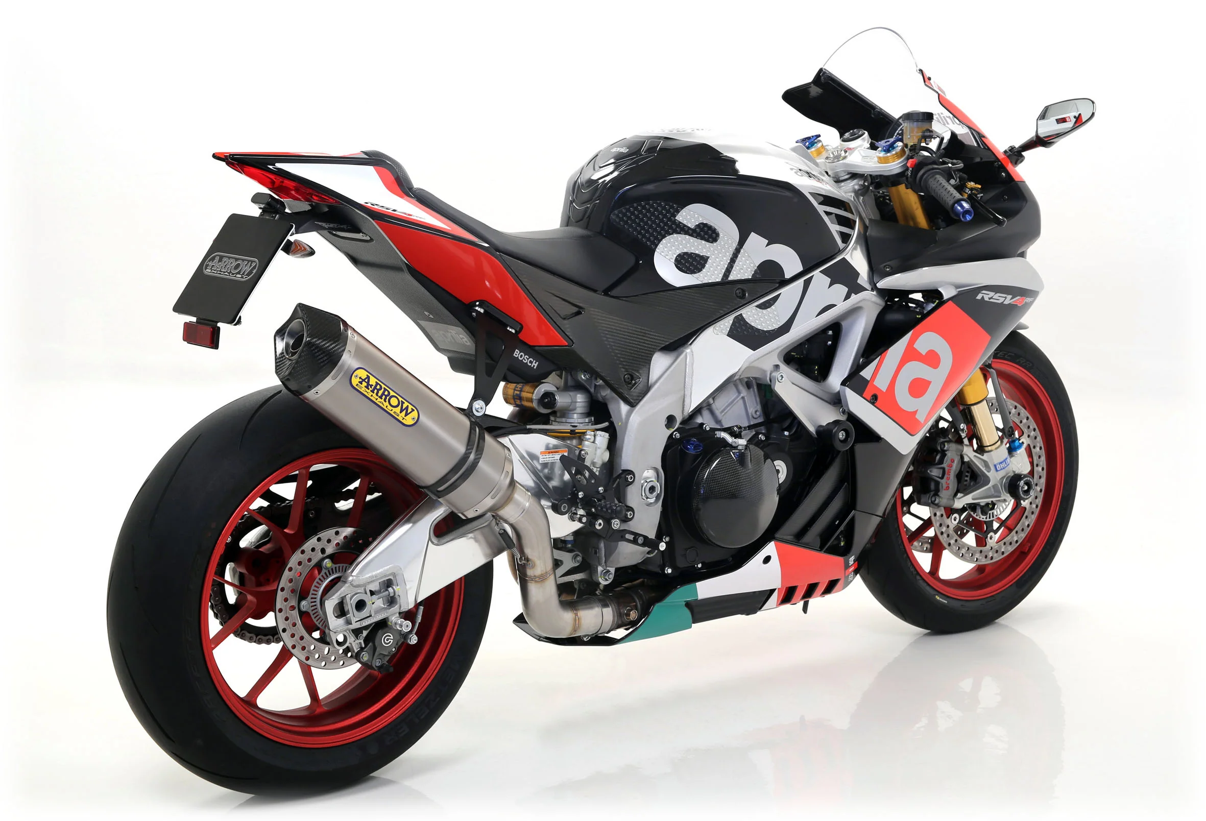 Arrow Slip-On Race-Tech Titanium Aprilia RSV4/RR/RF (15-16) 71744PK - Image 3