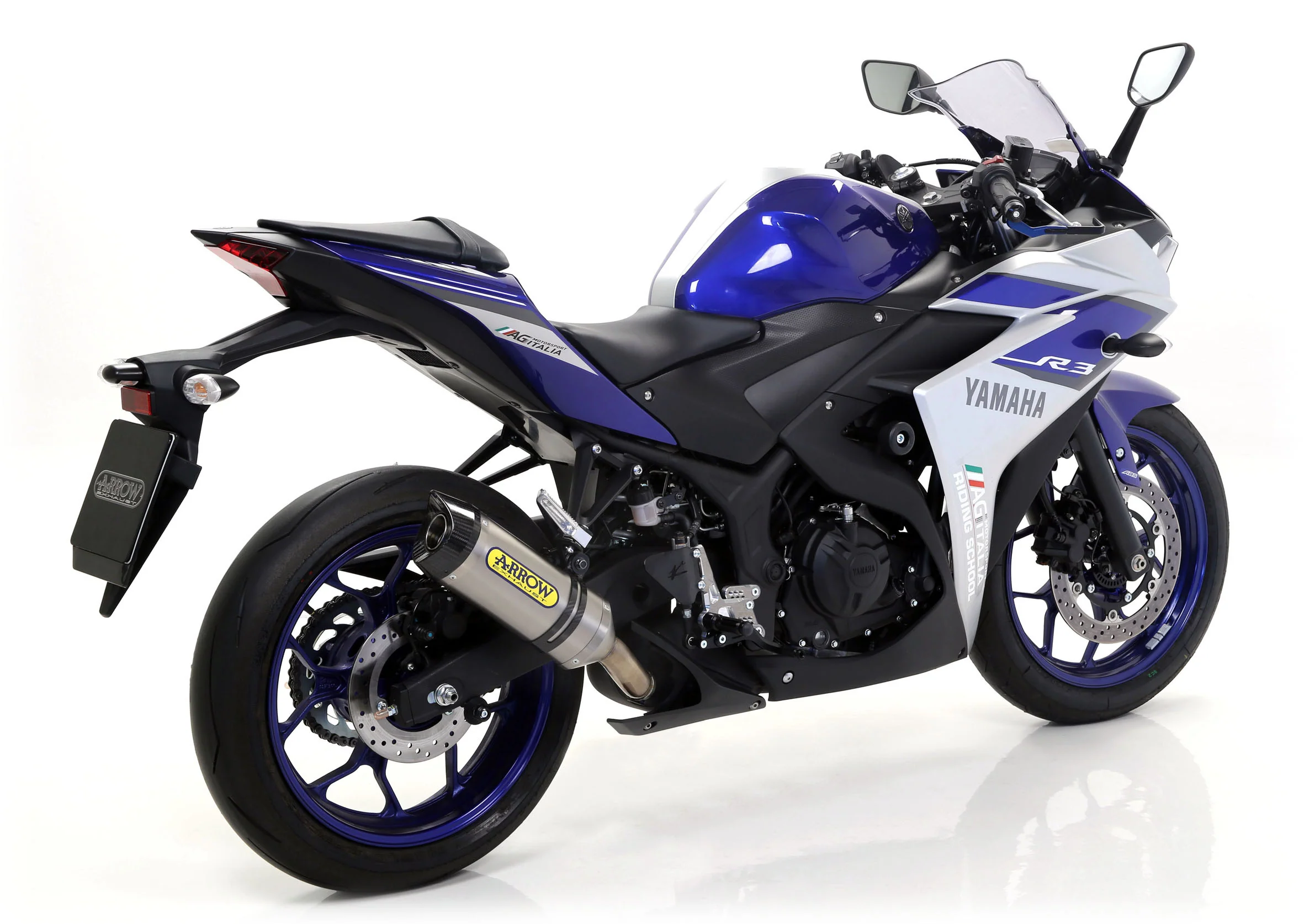 Arrow Slip-On Thunder Aluminium Yamaha YZF-R3 (15-18) 71831AK - Image 3