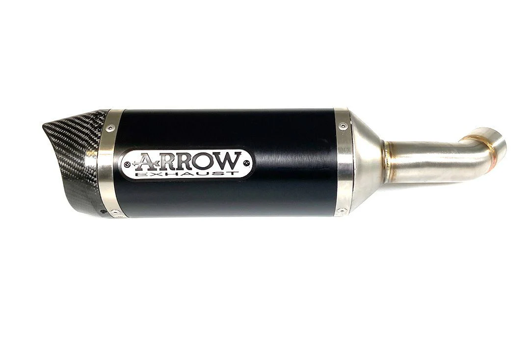 Arrow Slip-On Thunder Aluminium Dark Yamaha YZF-R3 (15-18) 71831AKN - Image 2