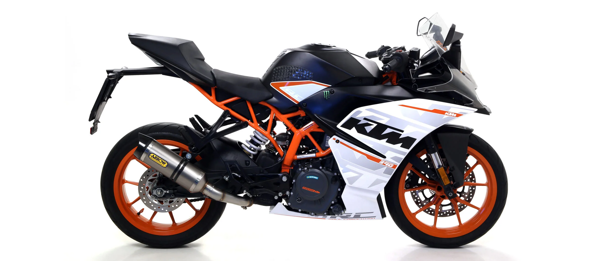 Arrow Slip-On Thunder Titanium KTM RC 390 (17-20) 71860PK - Image 2