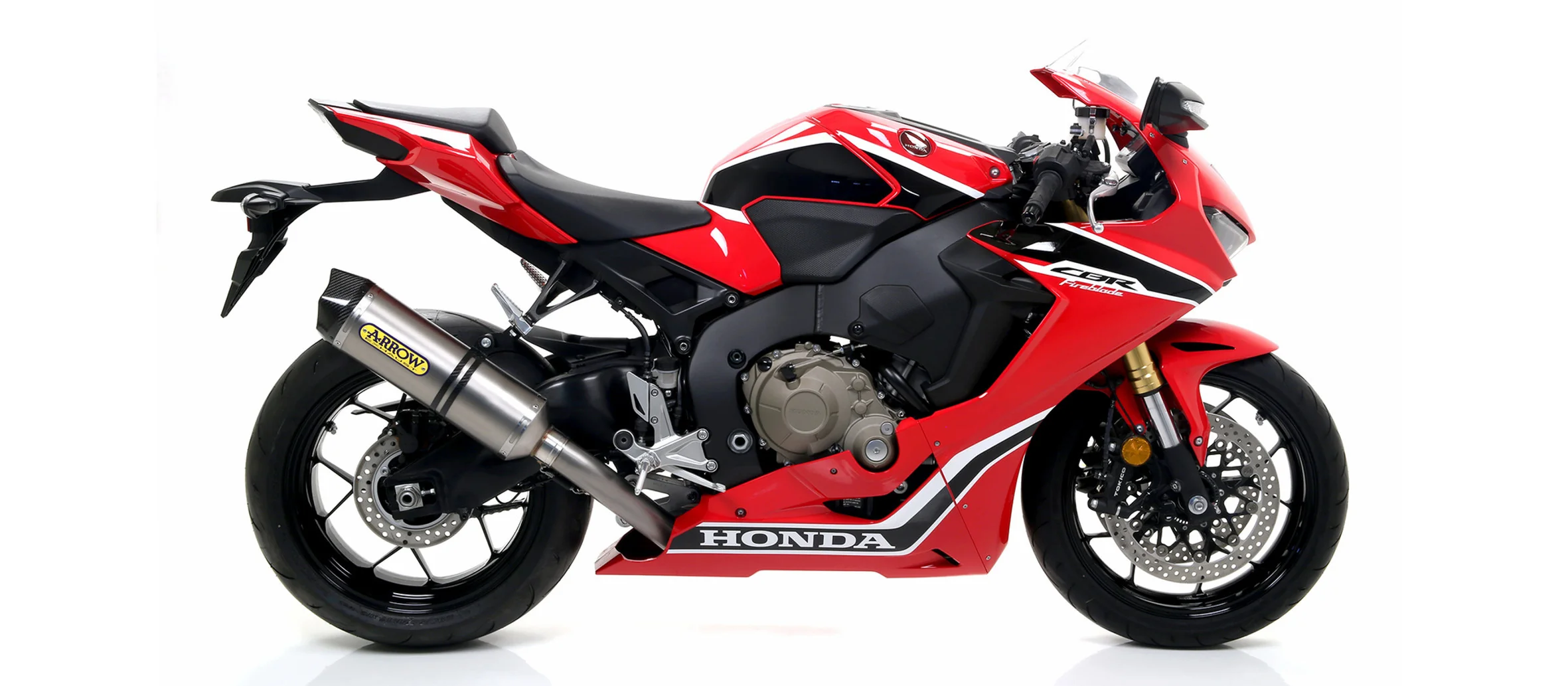 Arrow Slip-On Indy-Race Titanium Honda CBR 1000 RR SC77 (17-19) 71869PK - Image 2