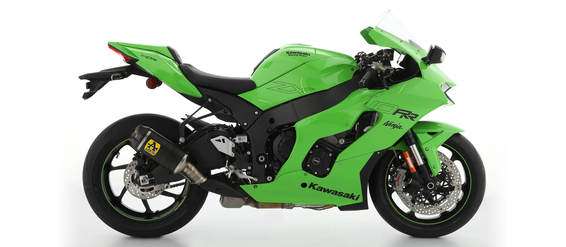 Arrow Slip-On Indy-Race Carbon Kawasaki ZX-10R/RR (21-26) 71928MK - Image 2
