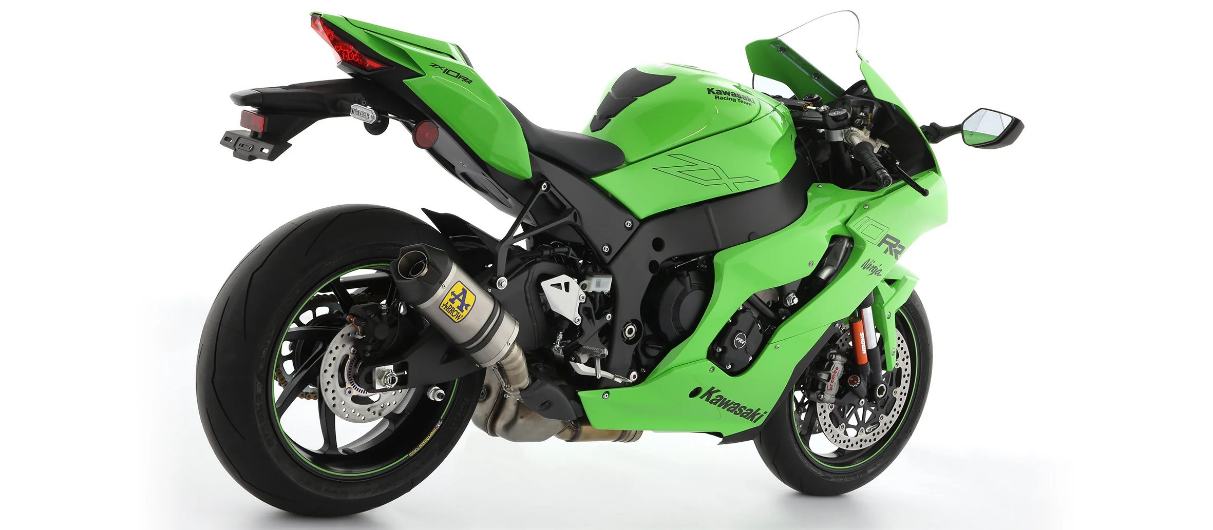 Arrow Slip-On Indy-Race Titanium Kawasaki ZX-10R/RR (21-26) 71928PK - Image 3