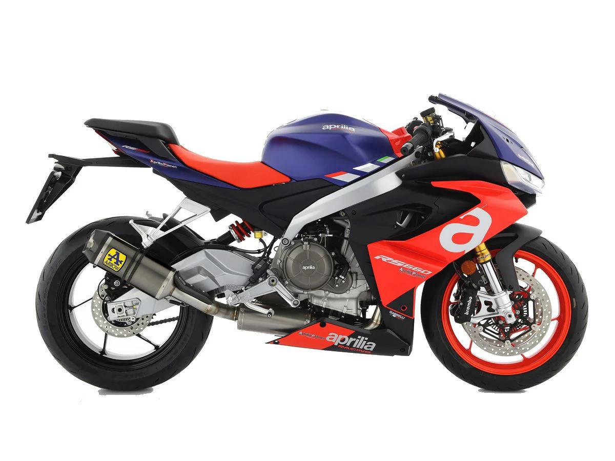 Arrow Slip-On Indy Race Titanium Aprilia RS 660 (20-24) 71929PK - Image 2