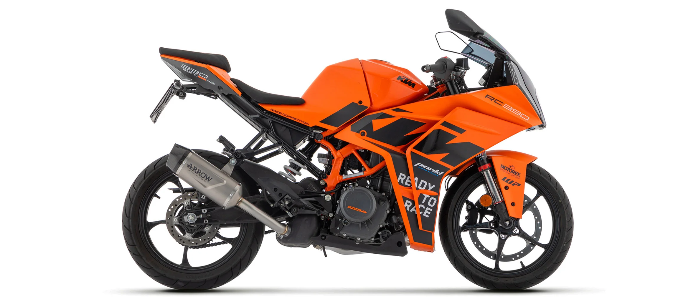 Arrow Slip-On Indy-Race Titanium KTM RC 390 (22-25) 71957PK - Image 2