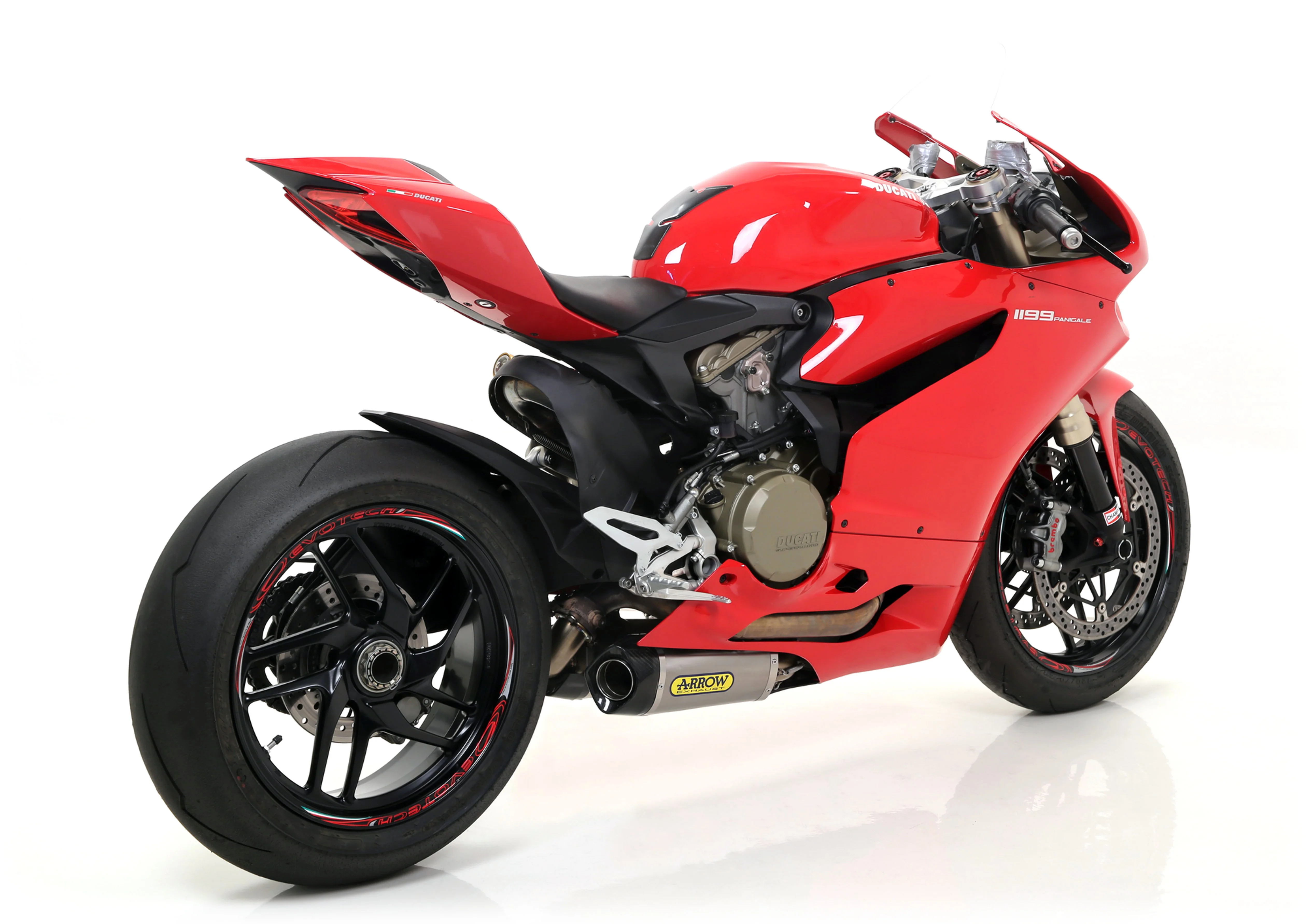 Arrow Slip-On Titanium Ducati Panigale 1199/R/S (12-17) 71836PK - Image 3