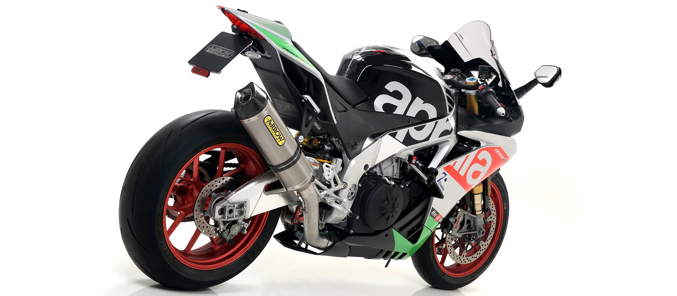 Arrow Slip-On Race-Tech Titanium Aprilia RSV4/RR/RF (17-18) 71744PK - Image 3