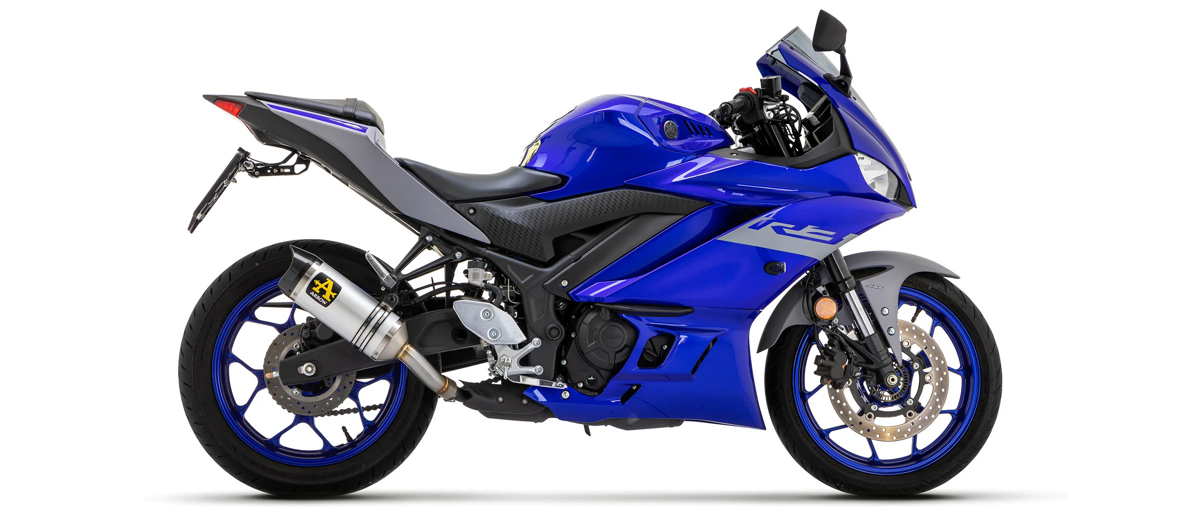Arrow Slip-On Thunder Aluminium Yamaha YZF-R3 (21-26) 71831AK - Image 2