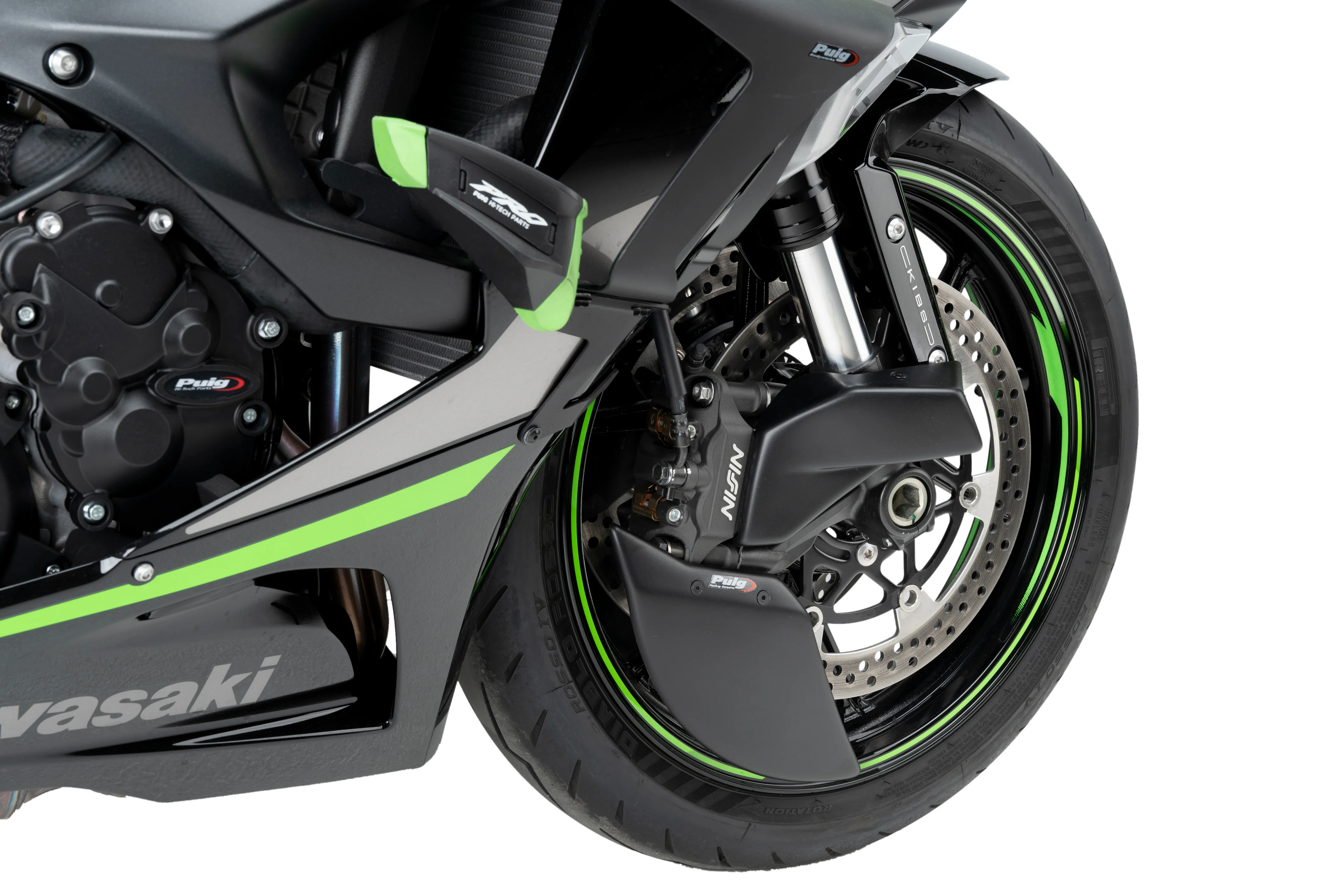 Bremszangen Kühlung Air Ducts Puig Kawasaki ZX-6 R (24-25) - Image 8
