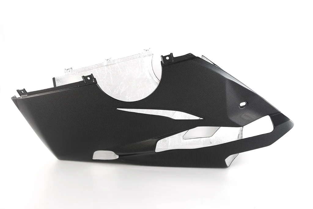 Bugspoiler "Aftermarket-Exhaust" Carbon Fullsix Ducati Panigale V4/S/R (18-21) - Image 4