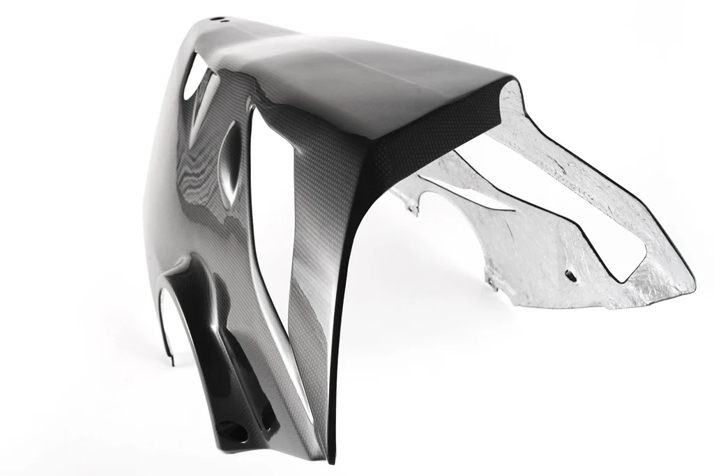 Bugspoiler "Aftermarket-Exhaust" Carbon Fullsix Ducati Panigale V4/S/R (18-21) - Image 5