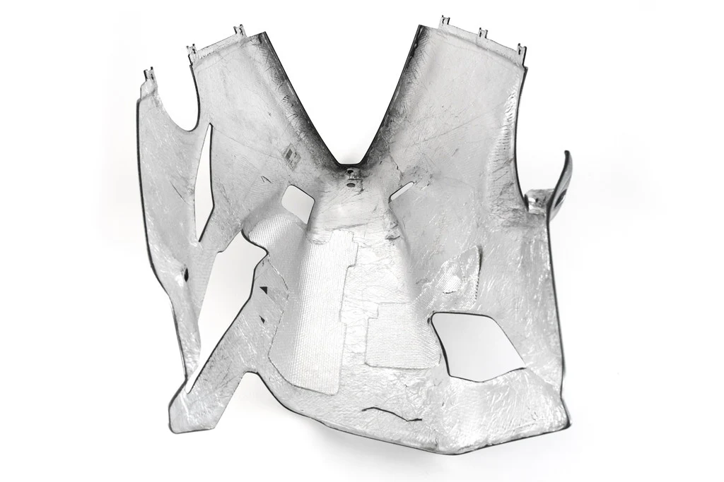 Bugspoiler "Aftermarket-Exhaust" Carbon Fullsix Ducati Panigale V4/S/R (18-21) - Image 6