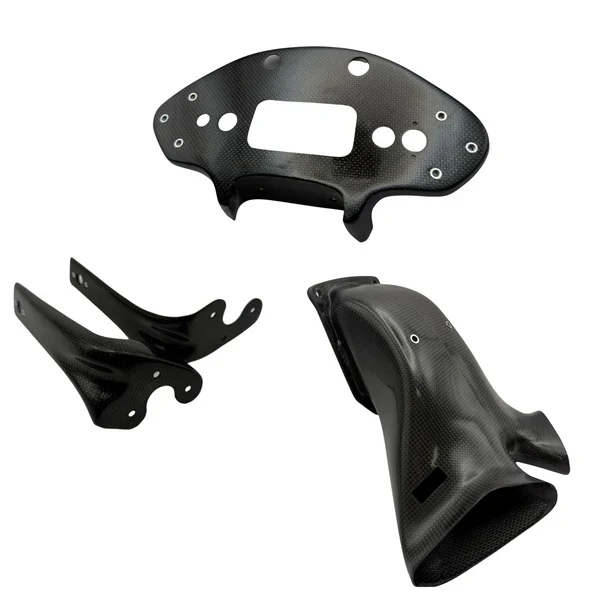 Carbon Instrumentenhalter + Luftkanal Feel Racing Ducati Panigale V2 955 (20-24) FR.495.112.C - Image 2