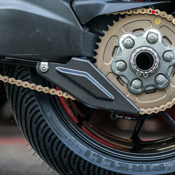 Carbon Kettenschutz WorldSSP Feel Racing Ducati Panigale V2 955 (20-24) FR.495.114.C - Image 2