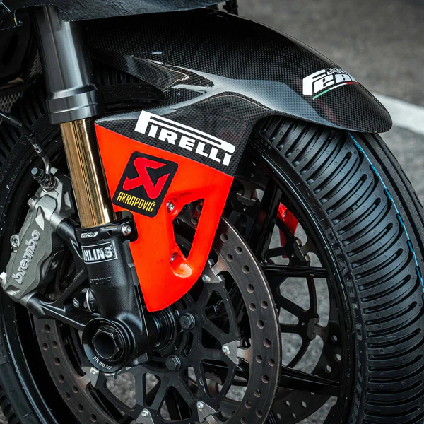 Carbon Vorderrad Kotflügel WorldSSP Feel Racing Ducati Panigale V2 955 (20-24) FR.564.111.C - Image 2
