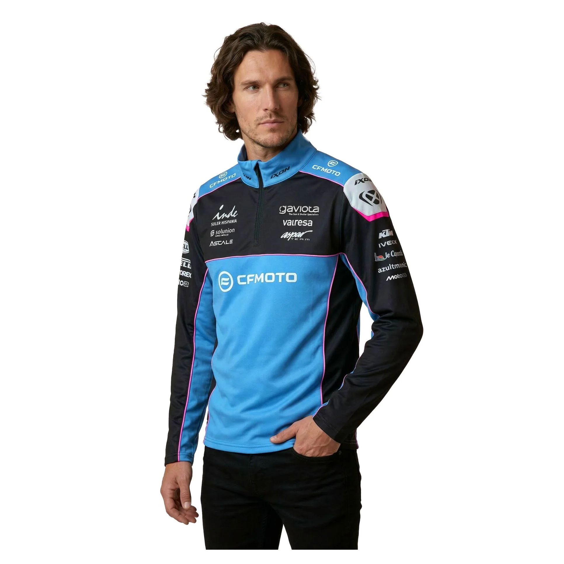CFMOTO Aspar Racing Ángel-Nieto-Team Sweatshirt Replica 2026 IXON - Image 4