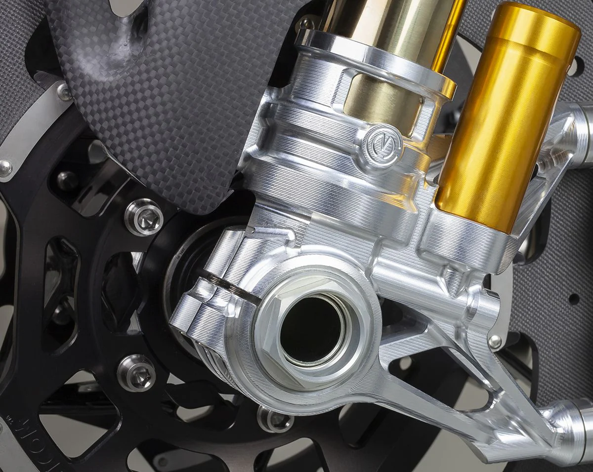 CNC Gabelfuß-Set 100 mm „GP Style“ Motocorse Ducati Panigale V4/S/R (18–24) - Image 5