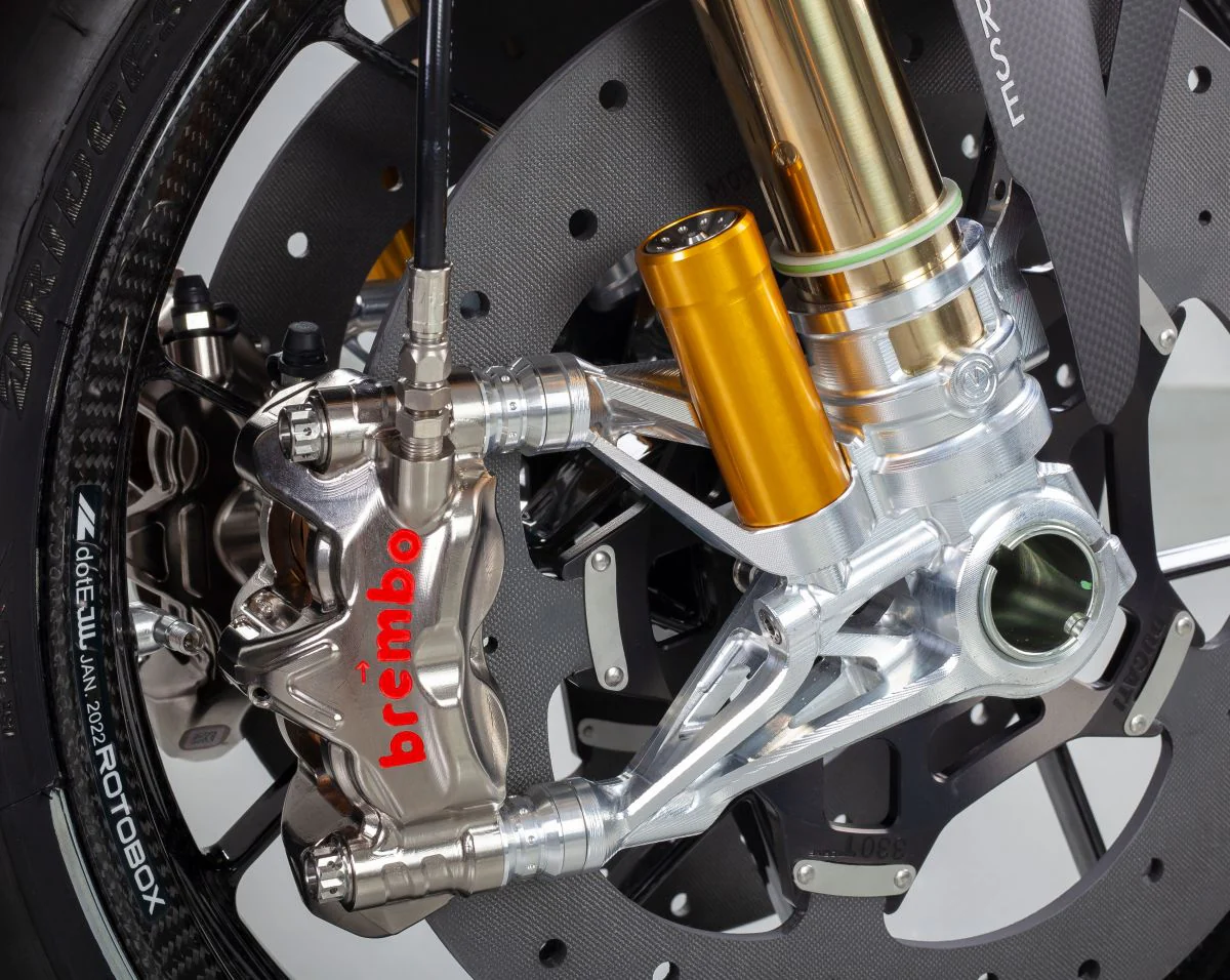 CNC Gabelfuß-Set 108 mm „GP Style“ Motocorse Ducati Panigale V4/S/R (18–24) - Image 3