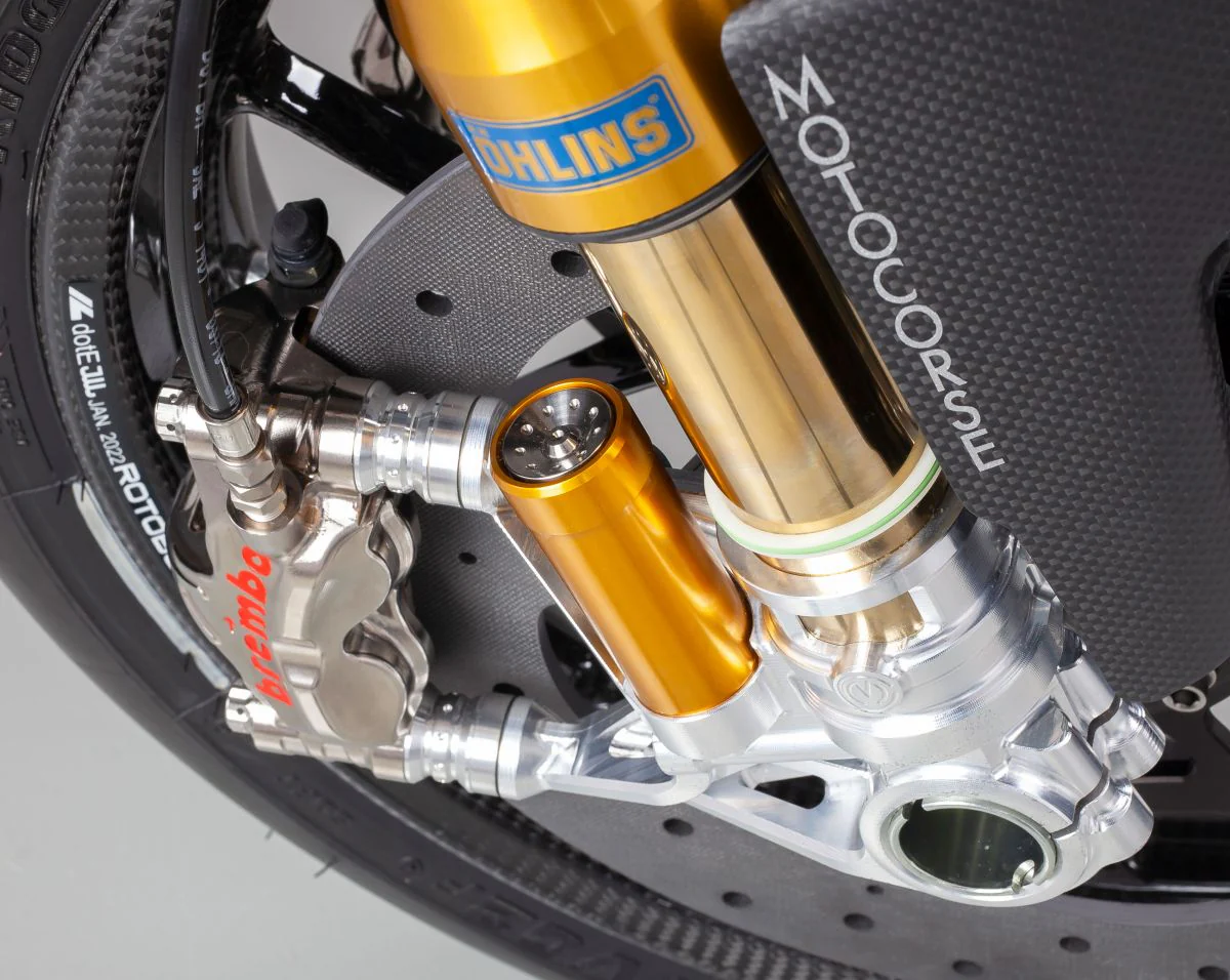 CNC Gabelfuß-Set 108 mm „GP Style“ Motocorse Ducati Panigale V4/S/R (18–24) - Image 5